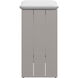 Verin 30.5 inch Greige / Stinson White Outdoor Barstool